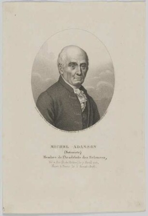 Bildnis des Michel Adanson
