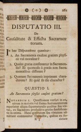 261-352, Disputatio III.