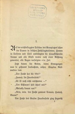 Um die Ehre : Roman, 1