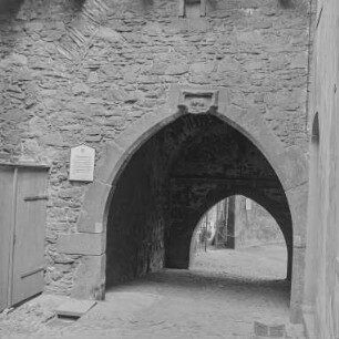 Bautzen : Bautzen. Nikolaiturm. Tordurchgang