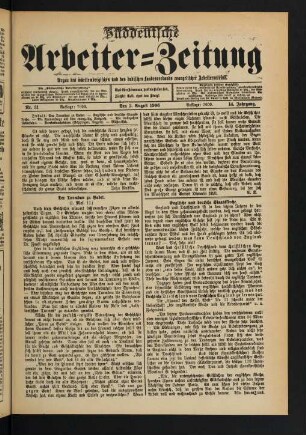 Nr. 31. Den 5. August 1906. - Nr. 35. Den 2. September 1906.