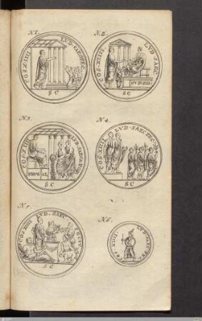 [Münzabbildungen: N.1. bis N.6.]