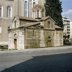 Athen. Kleine Metropolis. Ansicht von Süd-Westen