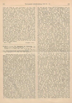 475-478 [Rezension] Rickert, Heinrich, Kulturwissenschaft und Naturwissenschaft. 4. u. 5. verb. Aufl