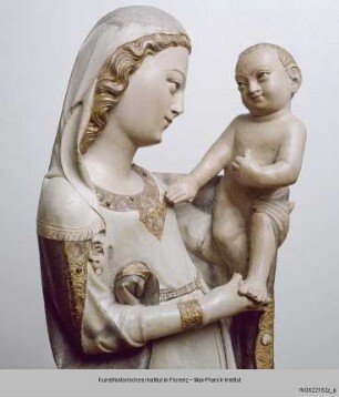 Madonna mit Kind : Oberkörper