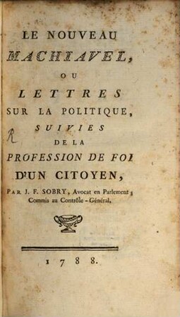 Le nouveau Machiavel