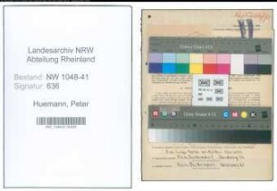 Entnazifizierung Peter Huemann , geb. 24.05.1916 (Polizist)