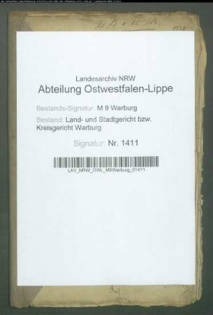 Erblasser: Berendes, Friedrich: