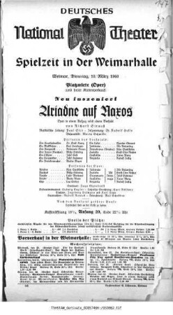 Ariadne auf Naxos