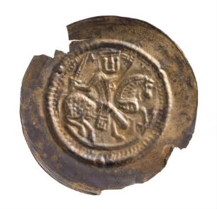 Münze, Brakteat, um 1210/1215