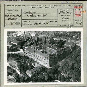 Essen, Kohlensyndikat, Stadtkern