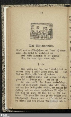Das Gleichgewicht