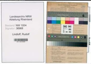 Entnazifizierung Rudolf Lindloff , geb. 29.09.1909 (Polizeibeamter)