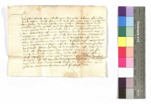 Reinhart von Sickingen: Gültschuld; Siegel: Reinhart von Sickingen.