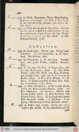 Australien (Nr. 746-751)