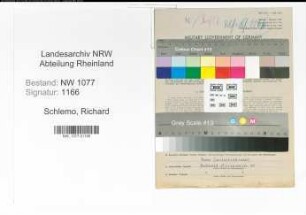 Entnazifizierung Richard Schlemo , geb. 20.12.1918 (Polizist)
