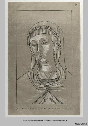 Maria (nach einem Bild der ehemaligen Sammlung Ramboux)