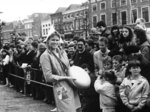 Käsemarkt in Alkmaar, Holland, ca. 1985