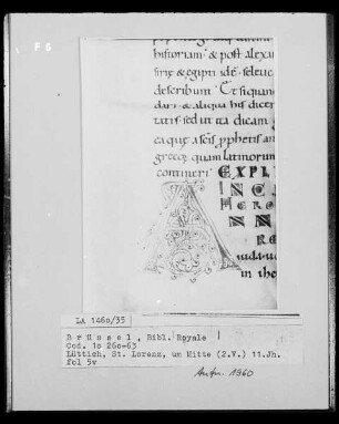 Codex 10260-63, fol. 5v