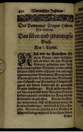 Das siben und zwantzigste Buch.