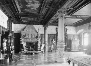 Schloss Altenburg, Kirchensaal : Altenburg. Schloss Altenburg, Kirchensaal, auch Bachsaal, (Anfang 17. Jahrhundert, Wiederaufbau 1905-1906; Bodo Ebhardt)