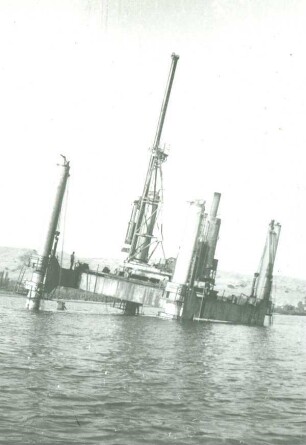 Verladestation für Schwefelkies der Hellenic Mining Company, 1958