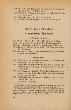 60-63, Christliche Theologie