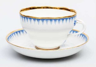 Tasse mit Unterschale, aus dem Besitz Alexanders v. Humboldt