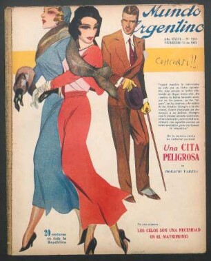 [Una mirada entre el hombre y la mujer] [Dibujo]