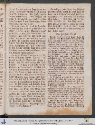 Der geleistete Dienst.