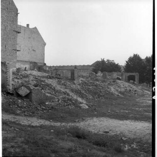 Negativ: Gelände, Rubensstraße 74, 1953