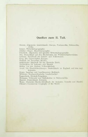 Quellen zum II. Teil