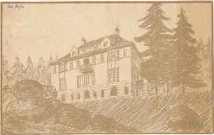 Fischer, Theodor; Kassel; Haus Pfeiffer - Perspektive