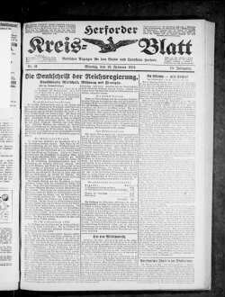 Herforder Kreisblatt. 1846-1940