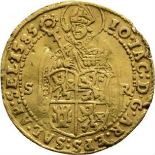 Münze, 2 Dukaten, 1585