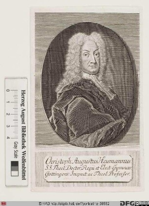 Bildnis Christoph August Heumann