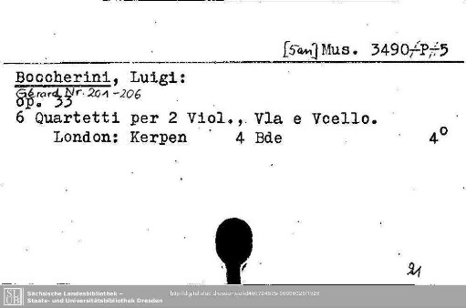 Boccherini, Luigi