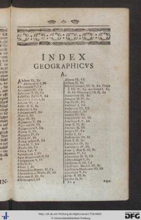 Index Geographicus.