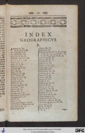 Index Geographicus.