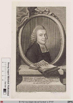 Bildnis Johann Gottlieb Friederich