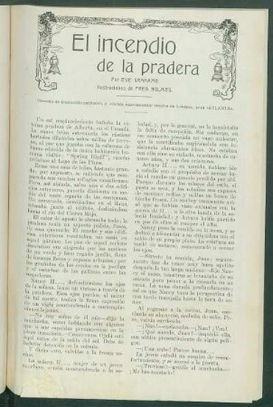 El incendio de la pradera