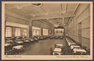 Ansichtskarte von Kliem´s Gartensaal an der Hasenheide [1/2]