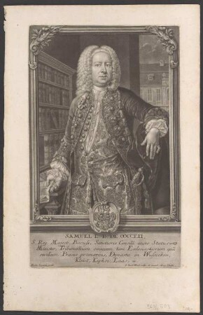 Porträt Samuel von Cocceji (1679-1755)
