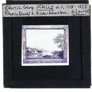 Schütz, Rheinlandschaft bei Niederlahnstein