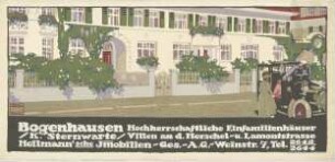Bogenhausen Hochherrschaftliche Einfamilienhäuser. Heilmann'sche Immobilien-Gesellschaft