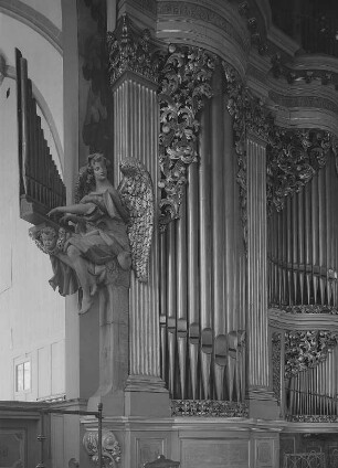 Freiberg. Große Silbermannorgel im Dom