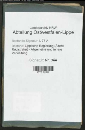 Der herrschaftliche Richter zu Schwalenberg