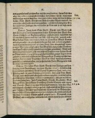 7-19, Juli 1620