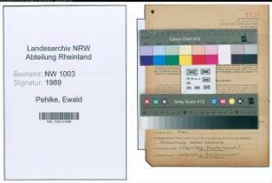 Entnazifizierung Ewald Pehlke , geb. 31.03.1895 (Bueroangestellter)