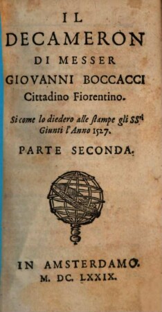 Il Decameron, 2